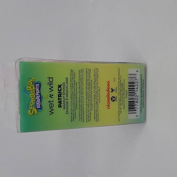 SpongeBob Wet n Wild Makeup Sponge Brush and Sponge Case 5 Piece Set - Picture 11 of 11
